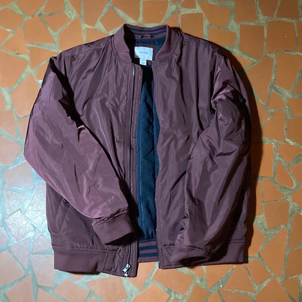 Maroon Bomber jacket